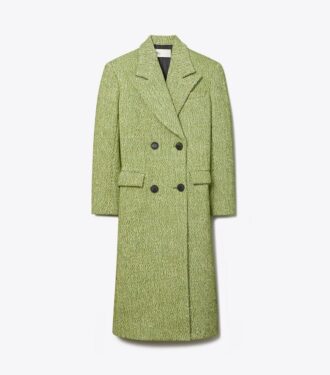 Abrigo oversize de sarga
