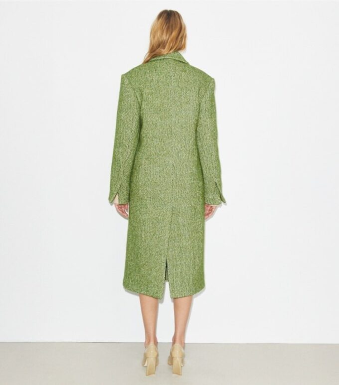 Abrigo oversize de sarga Abrigo oversize de sarga