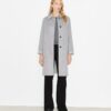 Abrigo reversible de lana jacquard con T Monogram Abrigo reversible de lana jacquard con T Monogram