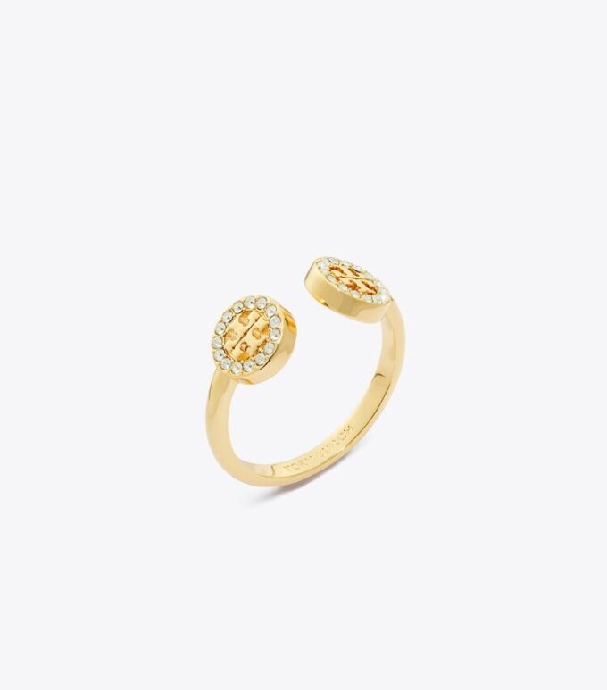 Anillo abierto Icon Pavé