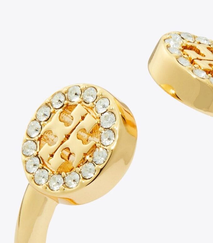 Anillo abierto Icon Pavé