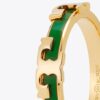 Anillo apilable esmaltado Serif-T