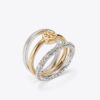 Anillo apilable Icon Pavé