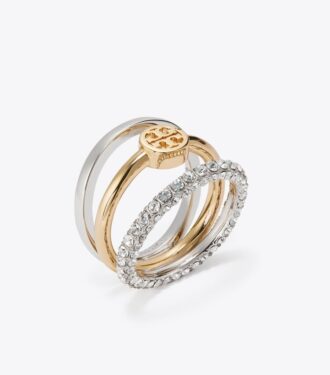 Anillo apilable Icon Pavé