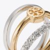 Anillo apilable Icon Pavé