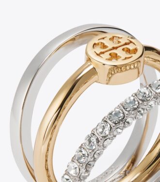 Anillo apilable Icon Pavé