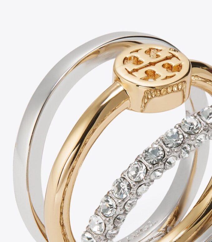 Anillo apilable Icon Pavé