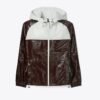 Anorak de algodón con revestimiento de charol Anorak de algodón con revestimiento de charol
