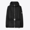 Anorak largo con cinturón