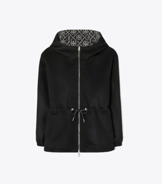 Anorak reversible de jacquard con T Monogram