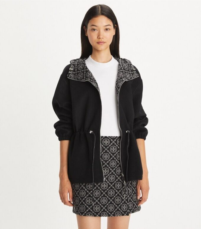 Anorak reversible de jacquard con T Monogram Anorak reversible de jacquard con T Monogram