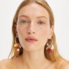 Aretes de aro con charms Curiosity Aretes de aro con charms Curiosity