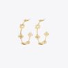 Aretes de aro Forget Me Not Aretes de aro Forget Me Not