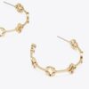 Aretes de aro Forget Me Not Aretes de aro Forget Me Not