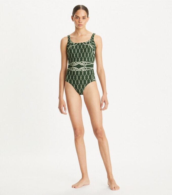 Bañador sin tirantes estampado Bañador sin tirantes estampado