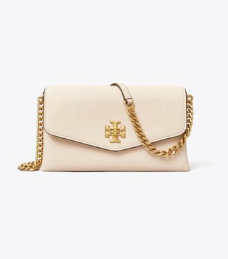 Billetera con cadena Kira Pebbled
