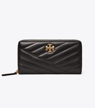 Billetera continental con cremallera Kira Chevron Billetera continental con cremallera Kira Chevron