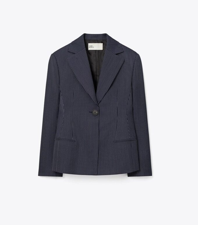 Blazer de crepé