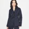 Blazer de crepé