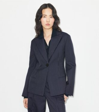 Blazer de crepé