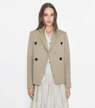 Blazer de mezcla de lana