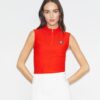 Blusa con cremallera de poliéster Blusa con cremallera de poliéster
