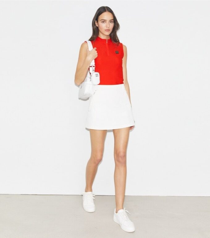 Blusa con cremallera de poliéster Blusa con cremallera de poliéster