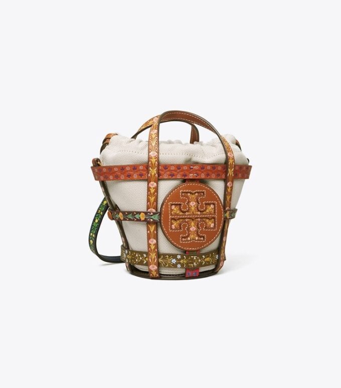 Bolsa micro cesta Ella Ribbon Bolsa micro cesta Ella Ribbon