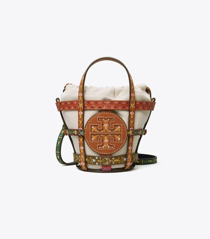 Bolsa micro cesta Ella Ribbon Bolsa micro cesta Ella Ribbon
