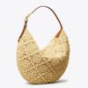 Bolso Balloon con monograma T Monogram en rafia