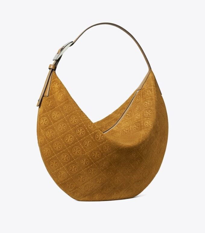 Bolso Balloon de ante con T Monogram