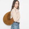 Bolso Balloon de ante con T Monogram