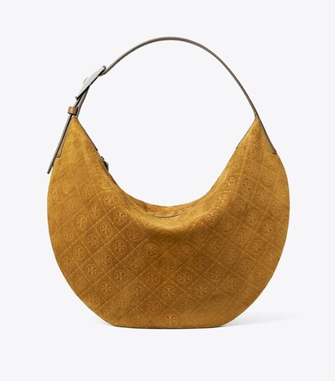 Bolso Balloon de ante con T Monogram