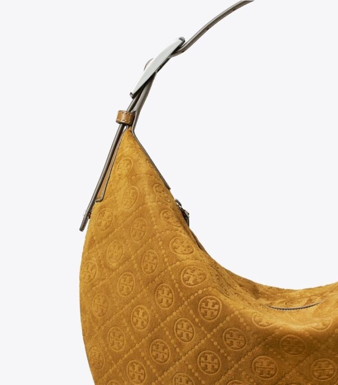 Bolso Balloon de ante con T Monogram