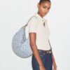 Bolso Balloon de denim con T Monogram