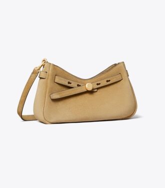 Bolso bandolera con cremallera Romy Suede