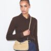 Bolso bandolera con cremallera Romy Suede Bolso bandolera con cremallera Romy Suede
