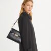 Bolso bandolera con estampado de cocodrilo Lee Radziwill Bolso bandolera con estampado de cocodrilo Lee Radziwill