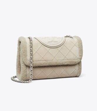 Bolso bandolera convertible Fleming Soft Shearling