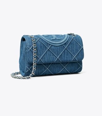 Bolso bandolera convertible Small Fleming Soft Denim