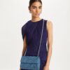 Bolso bandolera convertible Small Fleming Soft Denim