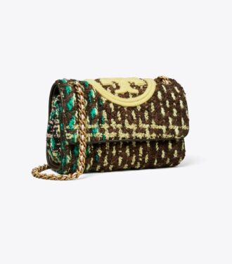 Bolso bandolera convertible Small Fleming Soft Tweed