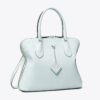 Bolso bandolera de piel T Monogram