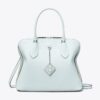 Bolso bandolera de piel T Monogram