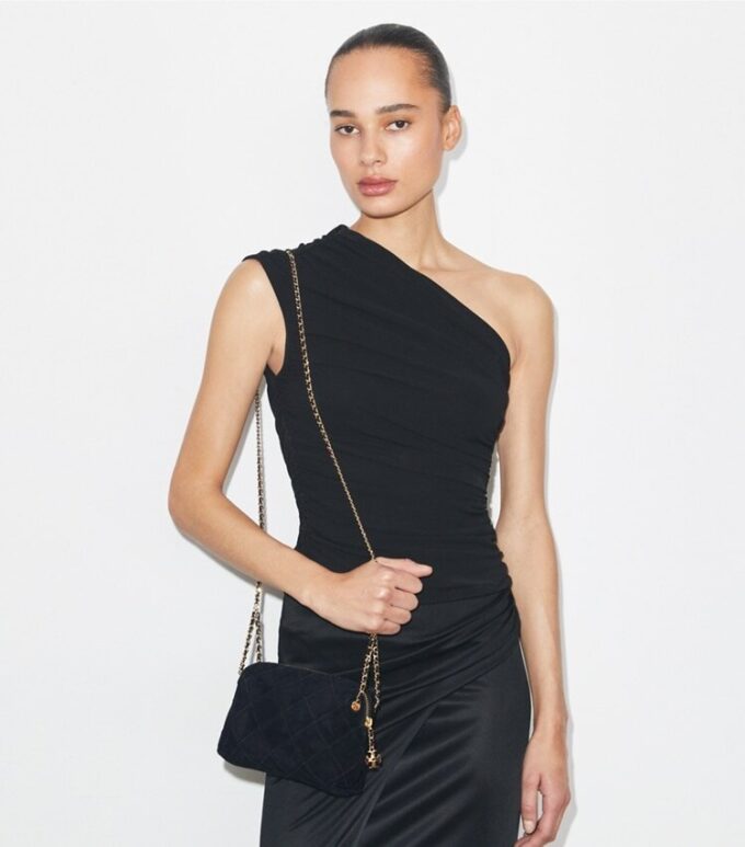 Bolso bandolera Fleming de ante suave Bolso bandolera Fleming de ante suave