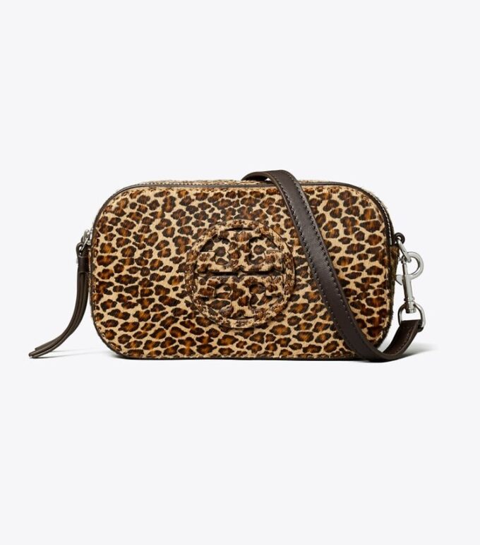 Bolso bandolera mini Miller con estampado de leopardo Bolso bandolera mini Miller con estampado de leopardo