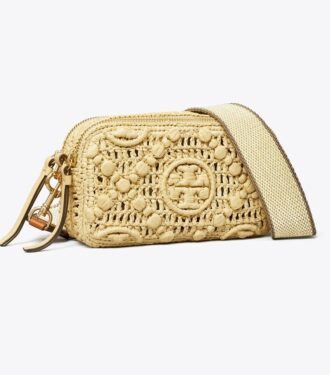 Bolso bandolera Mini Miller de rafia