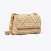 Bolso bandolera pequeño convertible Fleming de paja suave Bolso bandolera pequeño convertible Fleming de paja suave