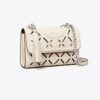 Bolso bandolera pequeño convertible Fleming Diamond Perforated