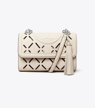 Bolso bandolera pequeño convertible Fleming Diamond Perforated